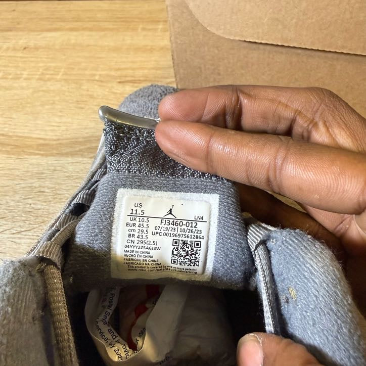 Size 11.5 - AJ 14 Flint Grey