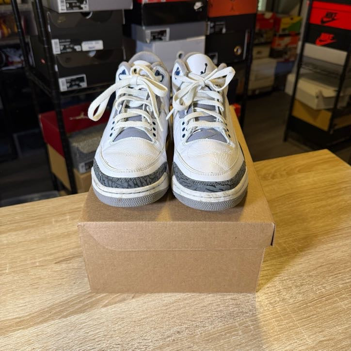 Size 8 - AJ 3 Midnight Navy