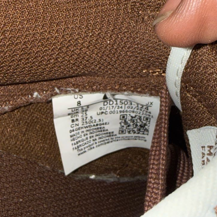 Size 6.5 - Dunk Cacao Wow