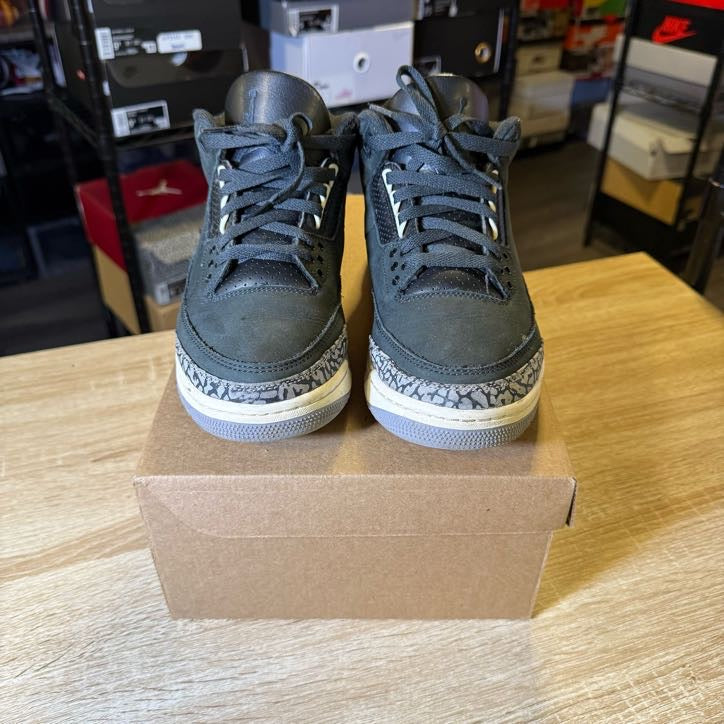Size 7.5 M - AJ 3 Off Noir