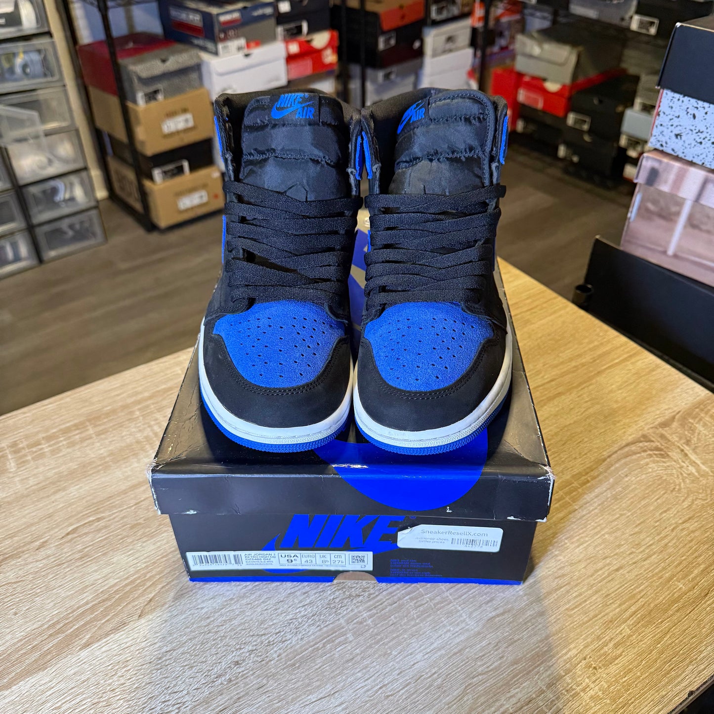 Size 9.5 - AJ 1 Royal Reimagined