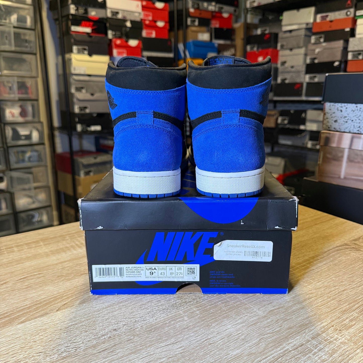 Size 9.5 - AJ 1 Royal Reimagined