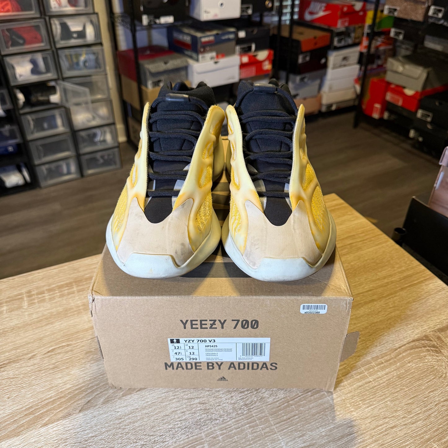 Size 12.5 - YZY 700 Mono Safflower