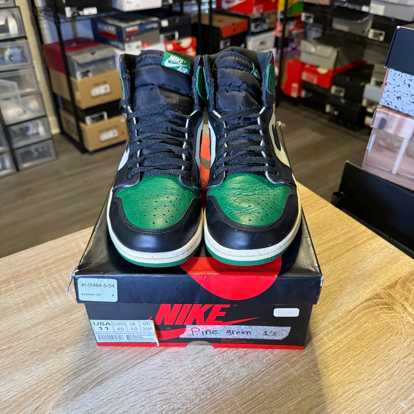 Size 11 - AJ 1 Pine Green