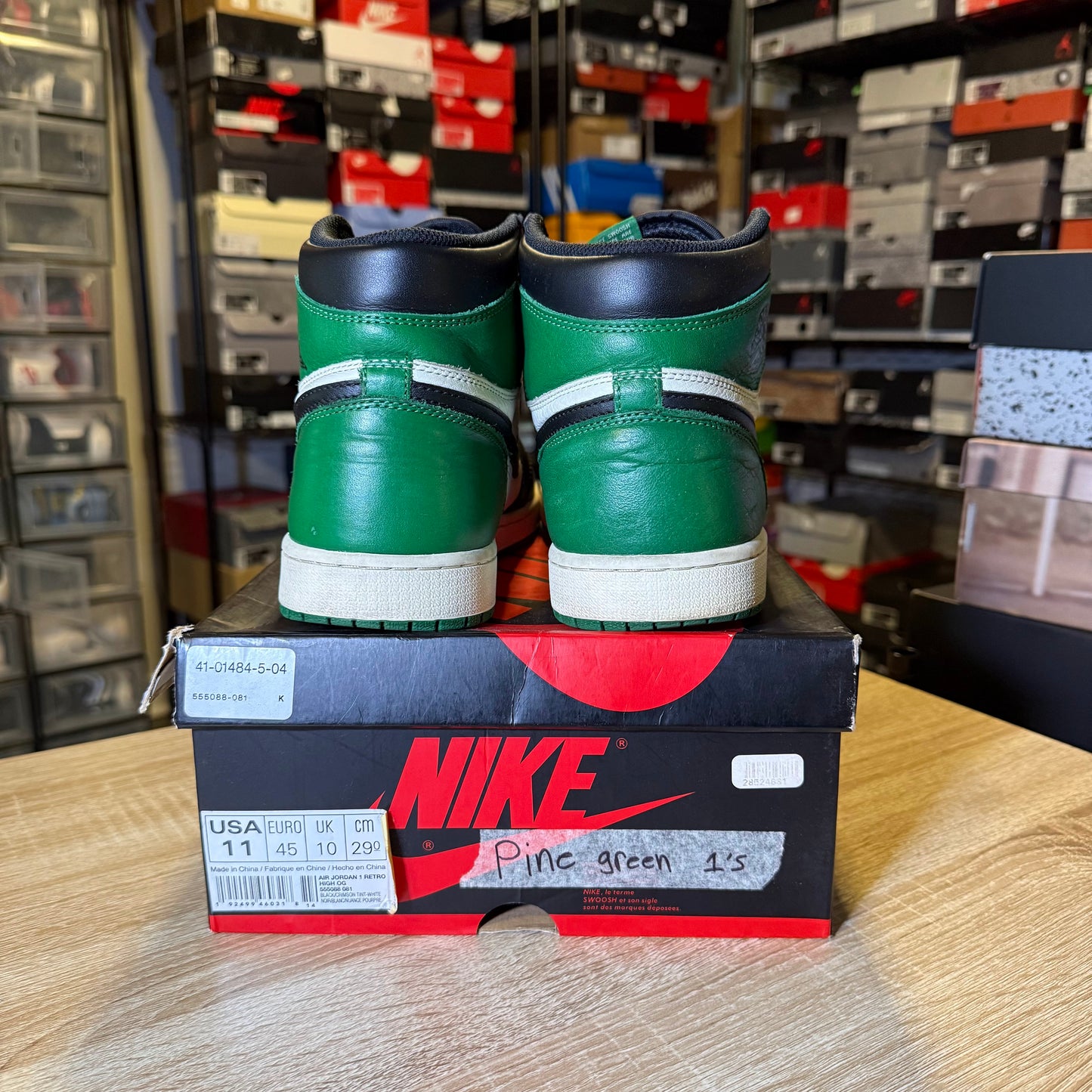 Size 11 - AJ 1 Pine Green