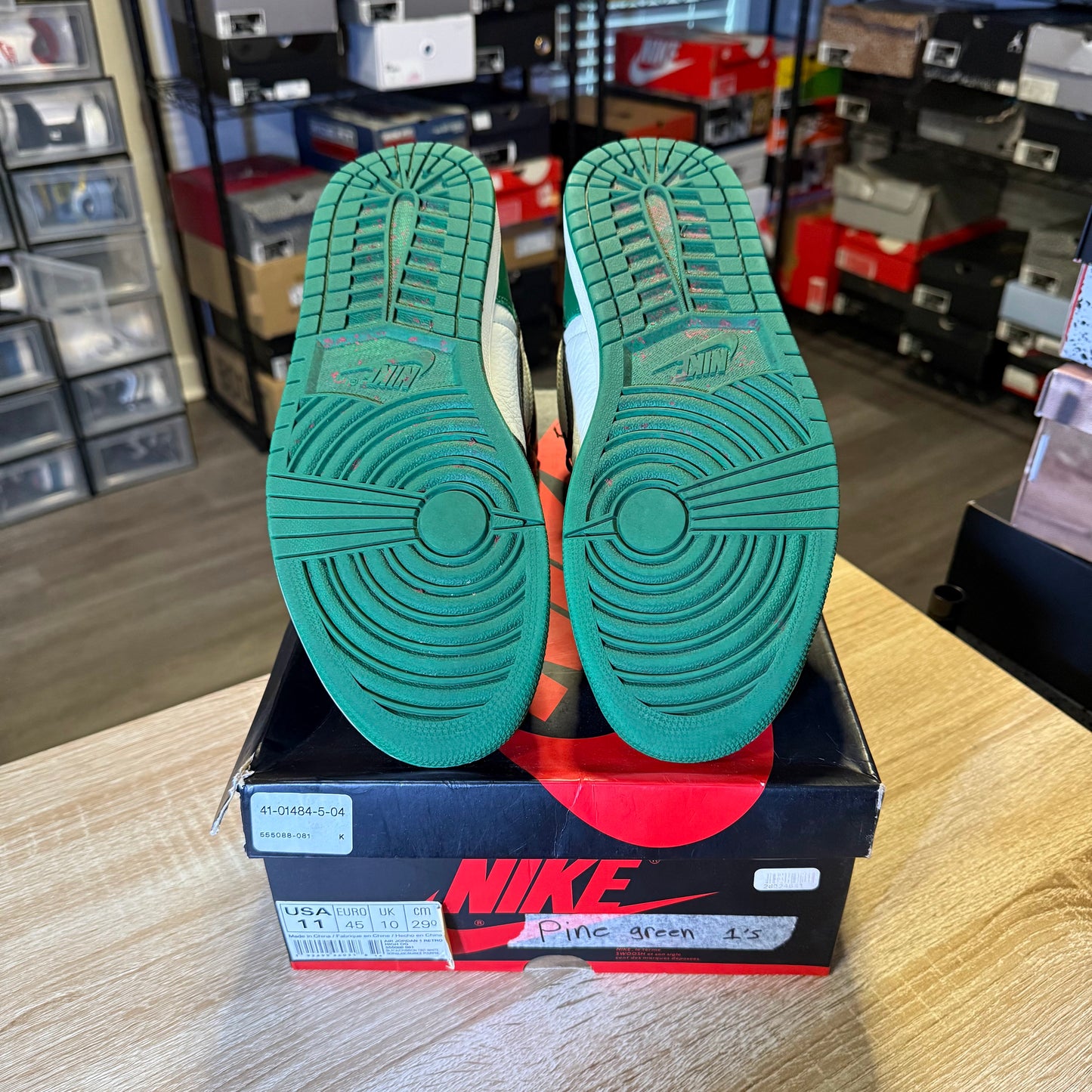 Size 11 - AJ 1 Pine Green