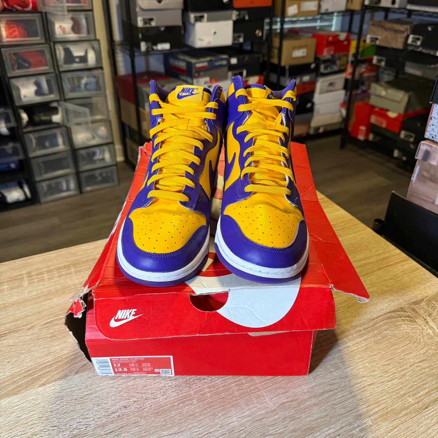 Size 12 - Dunk High Laker