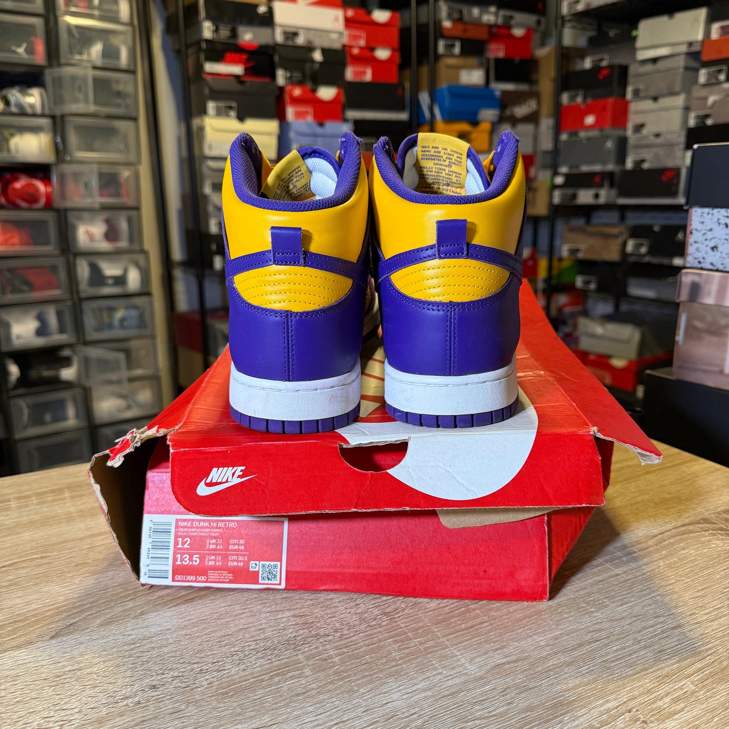 Size 12 - Dunk High Laker