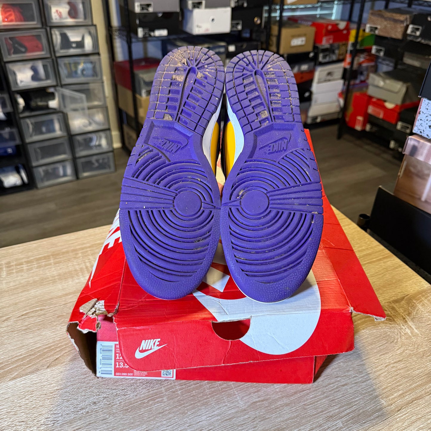 Size 12 - Dunk High Laker