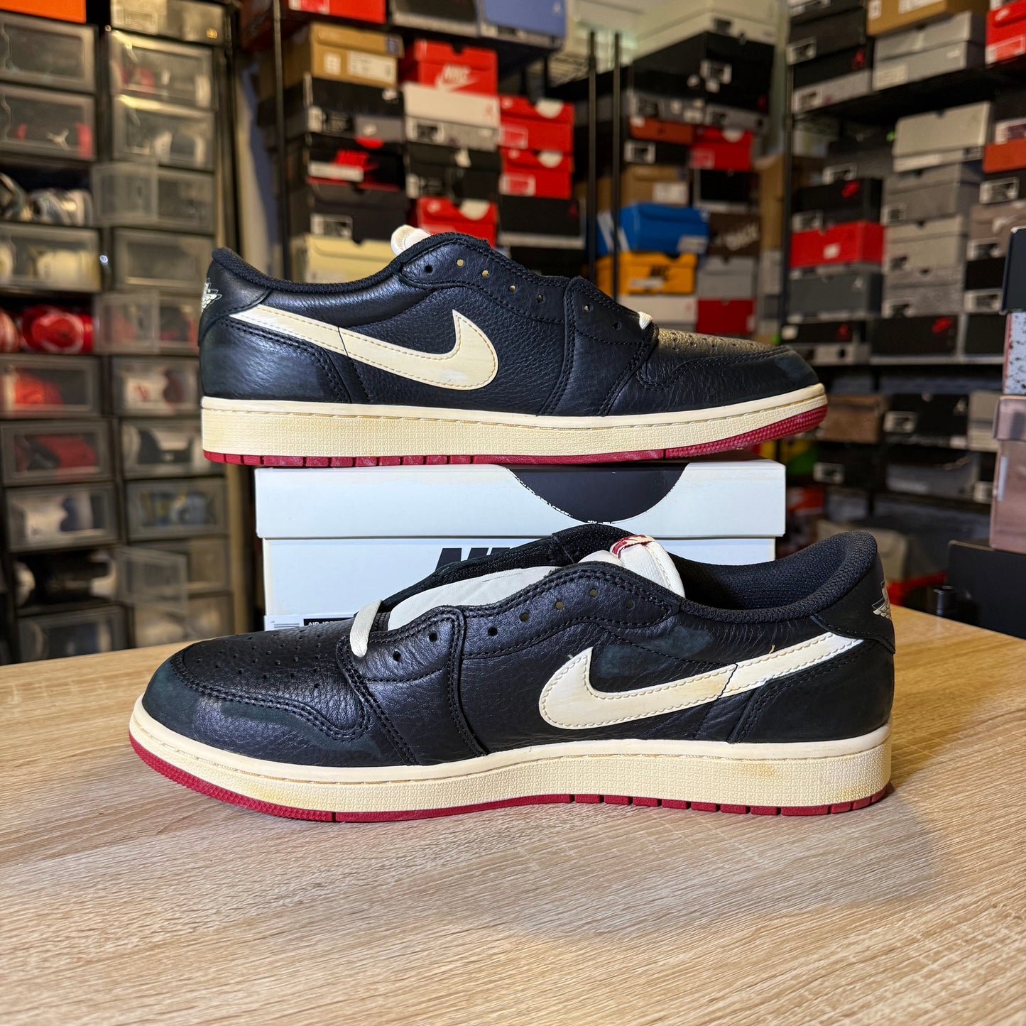 Size 12.5 - AJ 1 Low Nigel Bike