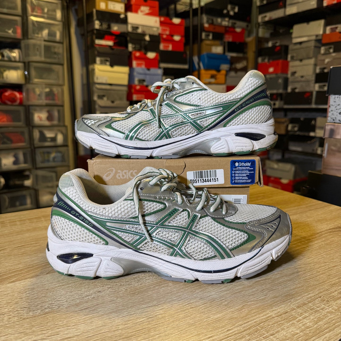 Size 9.5 - ASICS GT 2160 Shamrock Green