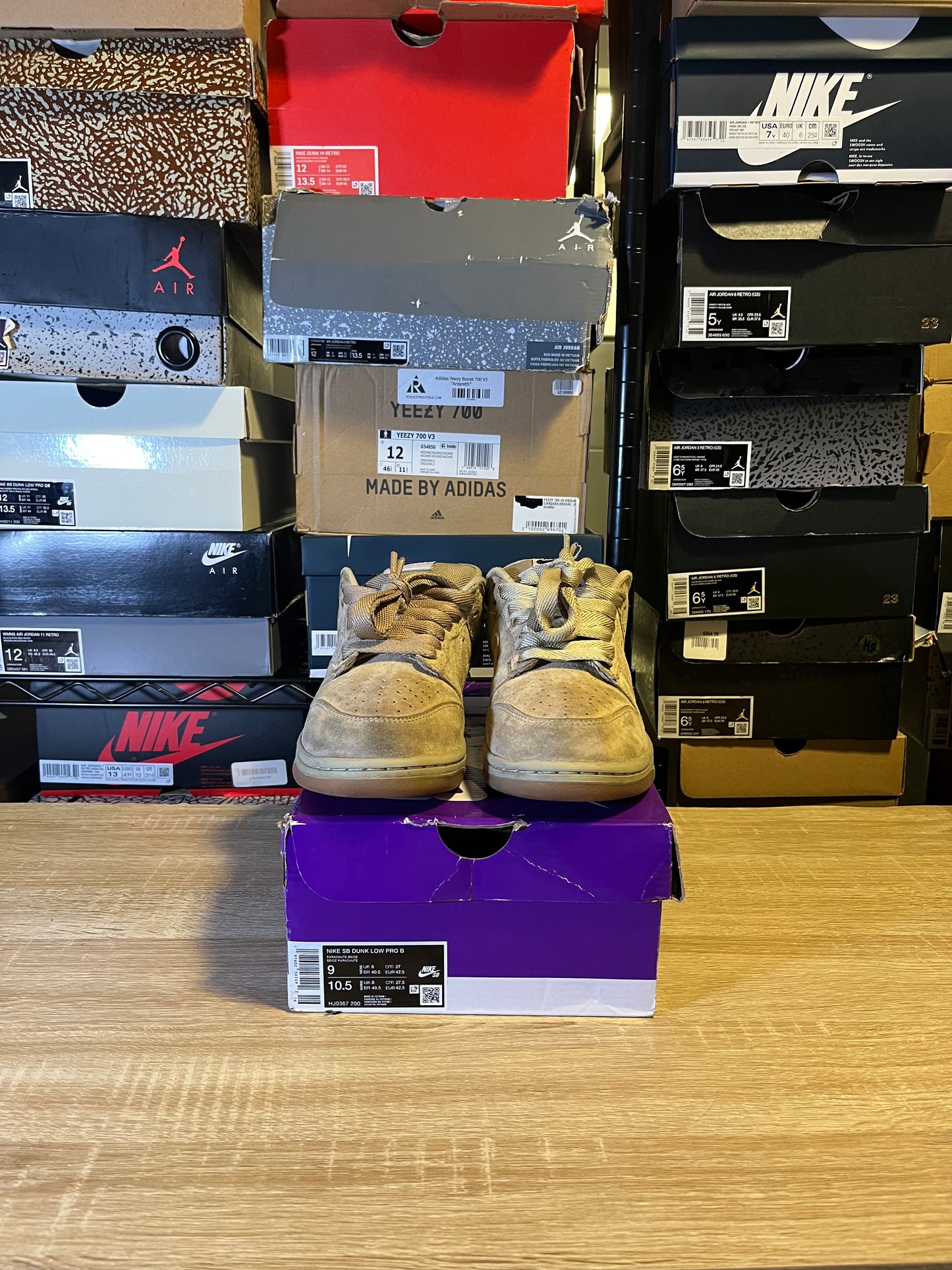 Size 9 - Dunk Parachute Beige