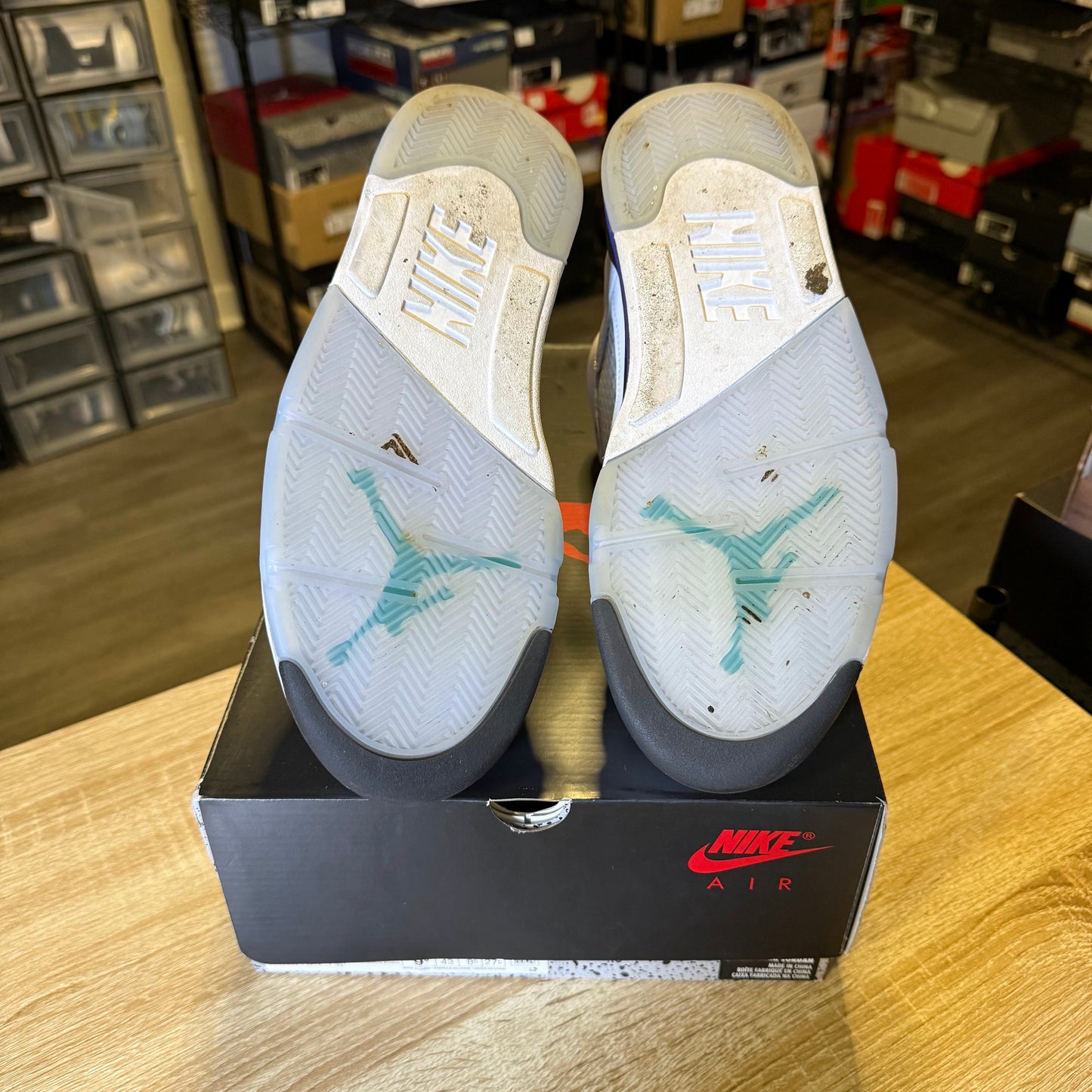 Size 9.5 - AJ 5 Grape