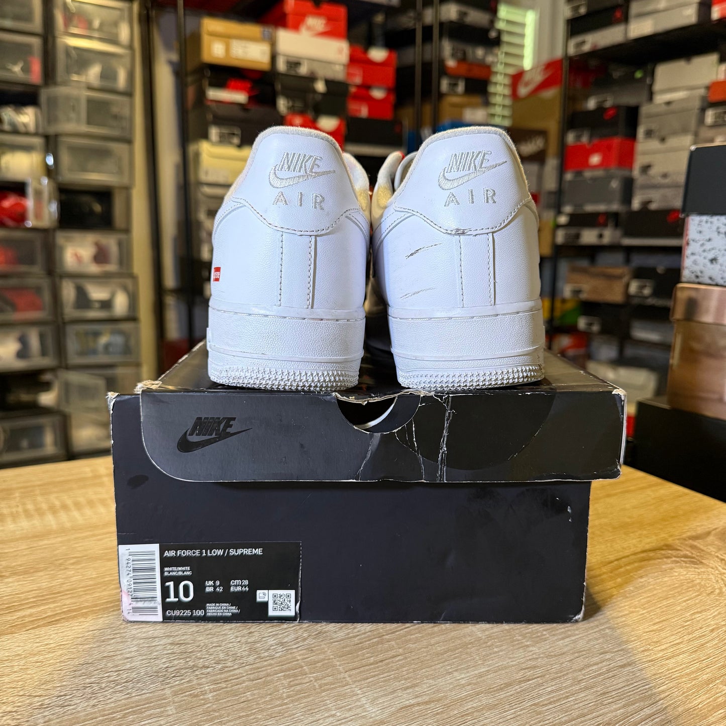 Size 10 - AF 1 Supreme