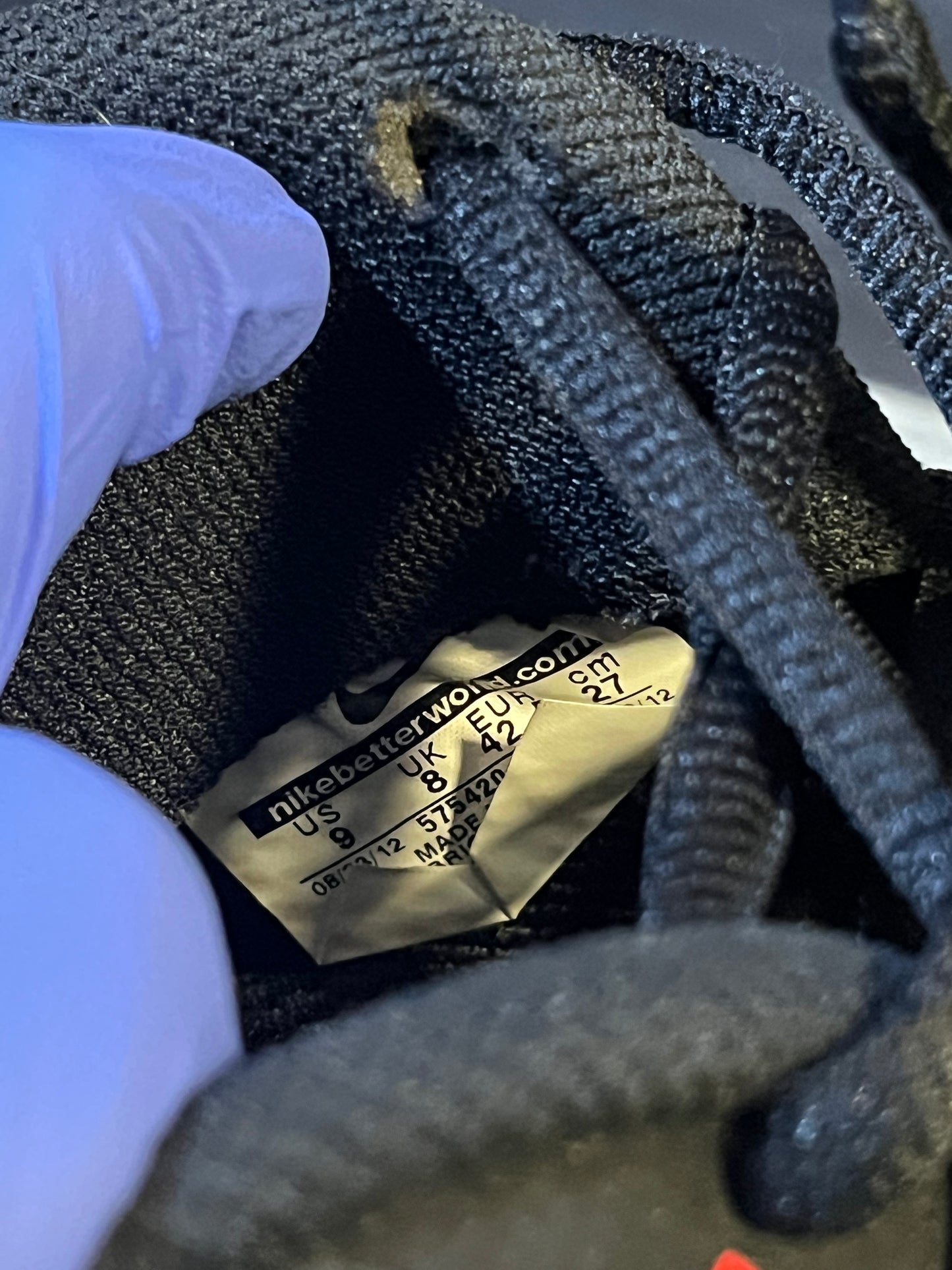 Size 9 - Air Foamposite One PRM Fighter Jet