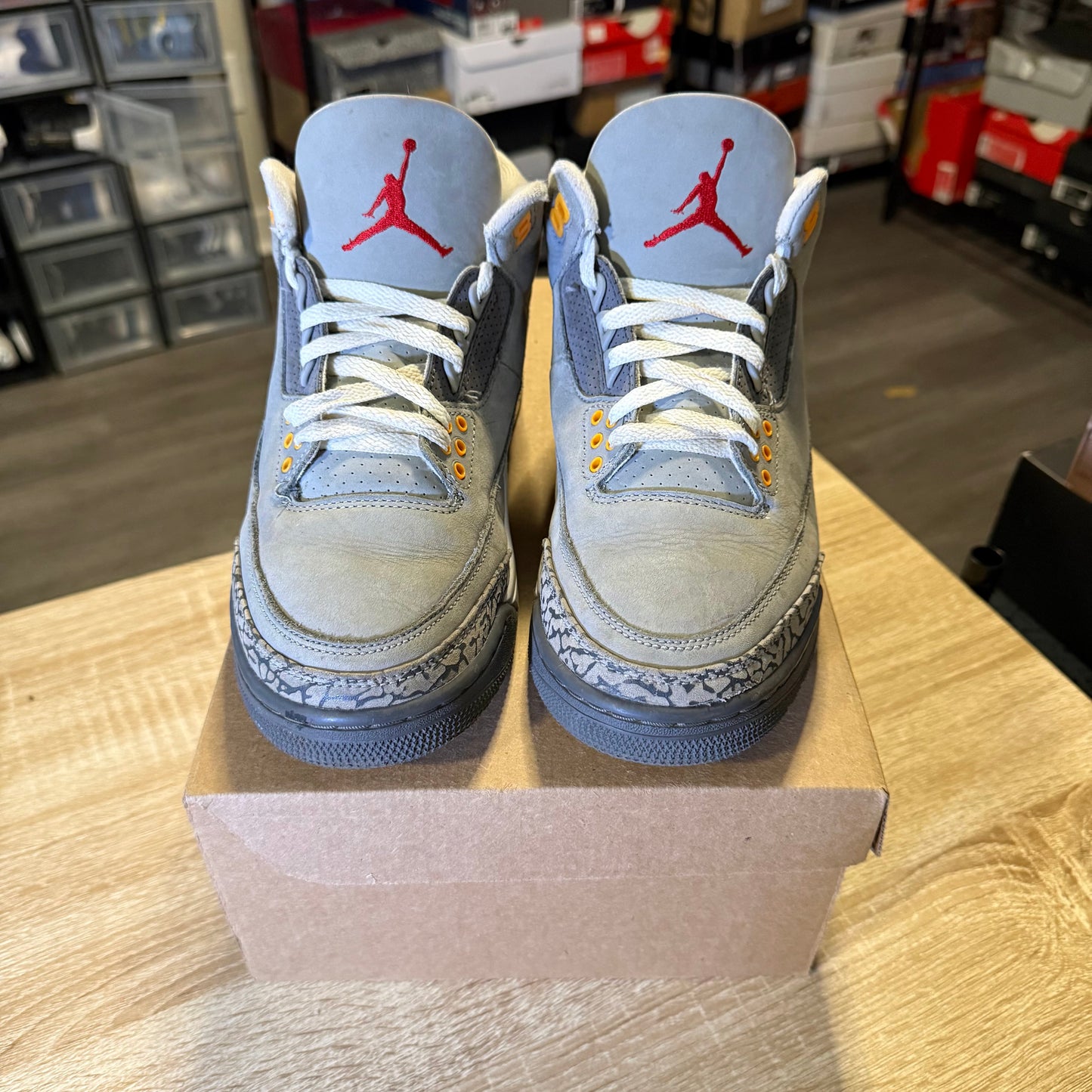 Size 8.5 - AJ 3 Cool Grey