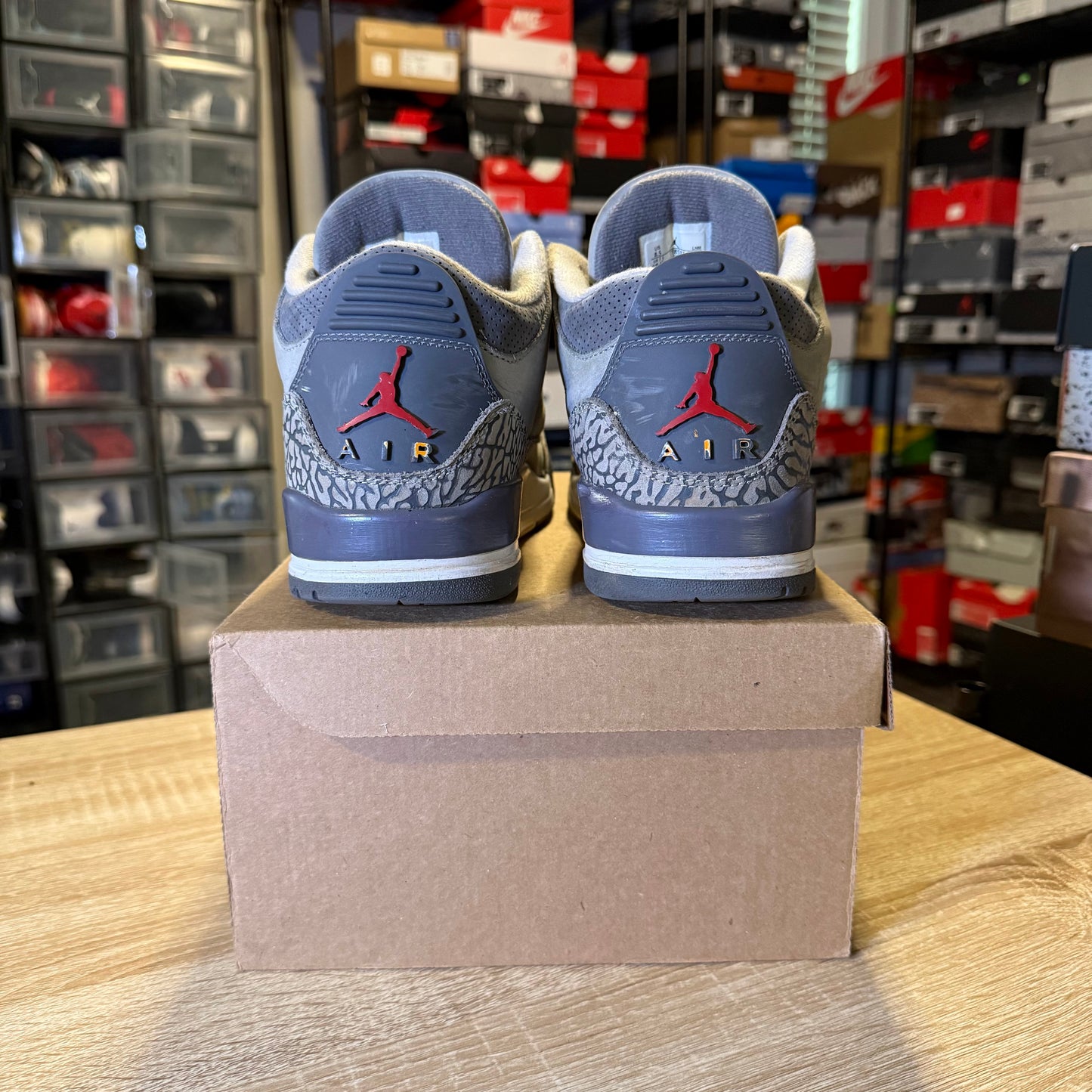 Size 8.5 - AJ 3 Cool Grey