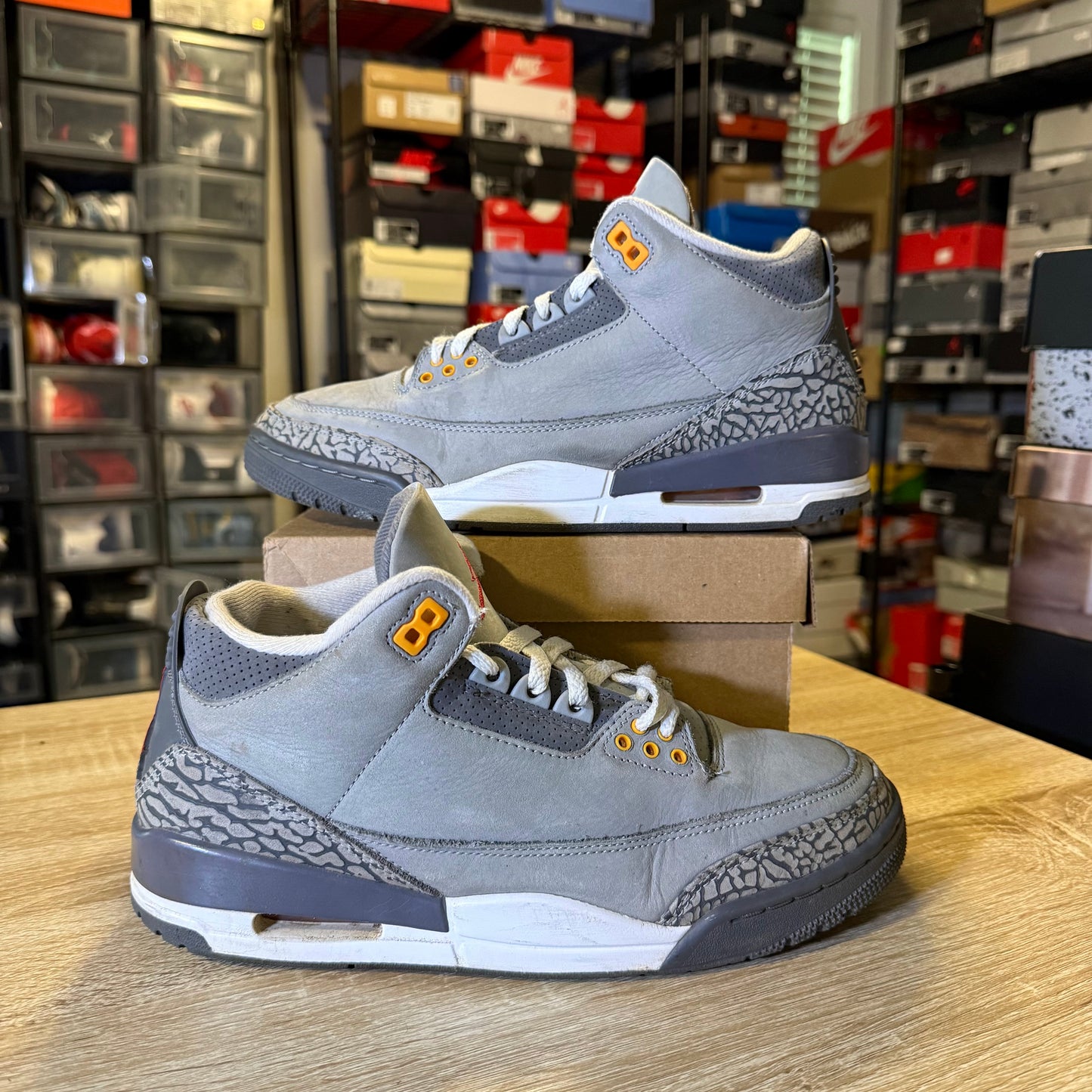Size 8.5 - AJ 3 Cool Grey