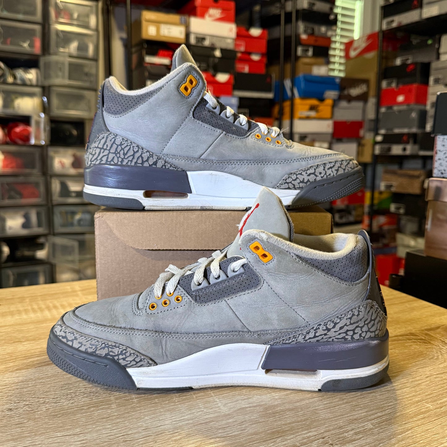 Size 8.5 - AJ 3 Cool Grey