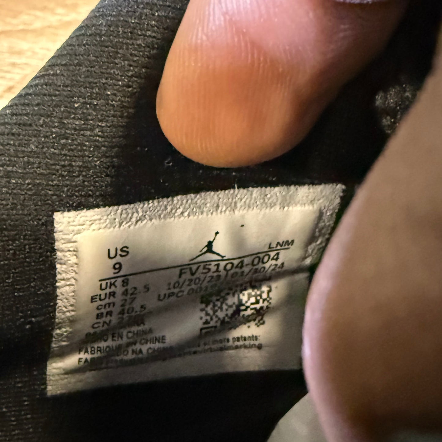 Size 9 - AJ 11 Space Jam
