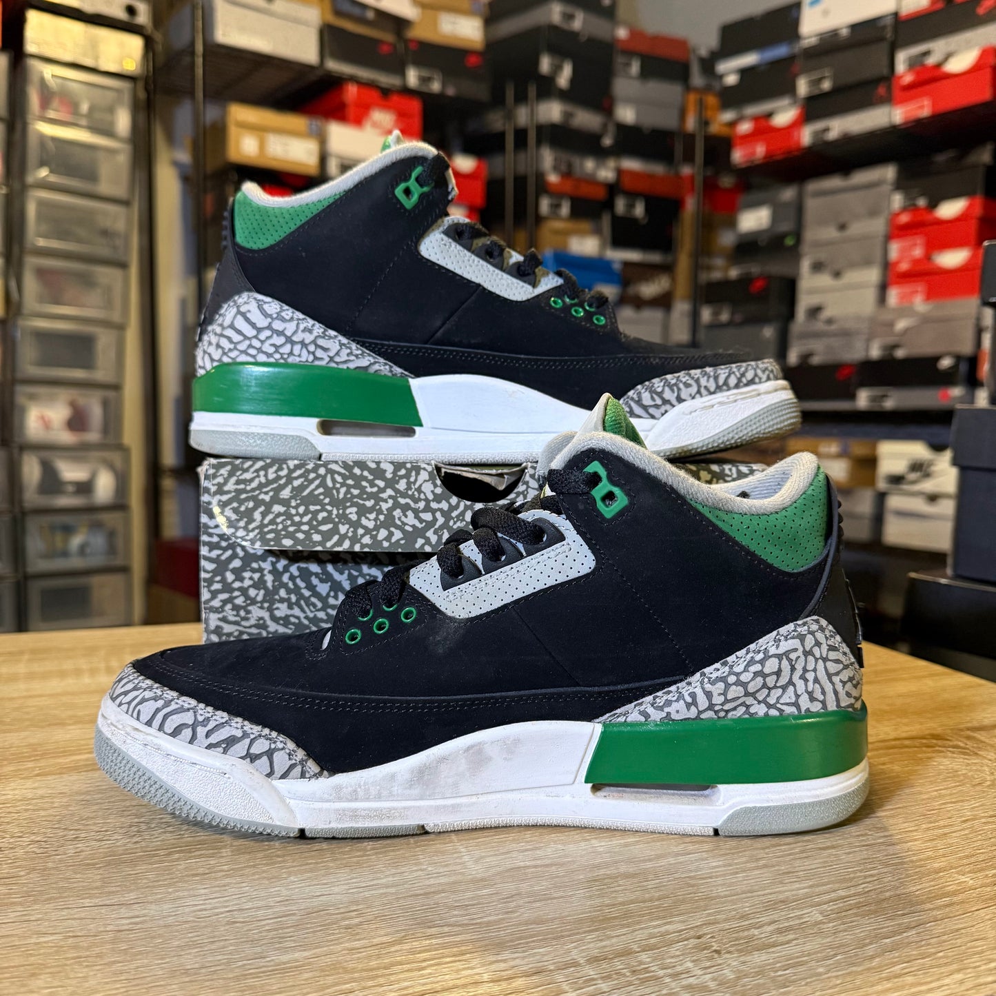 Size 8 - AJ 3 Pine Green