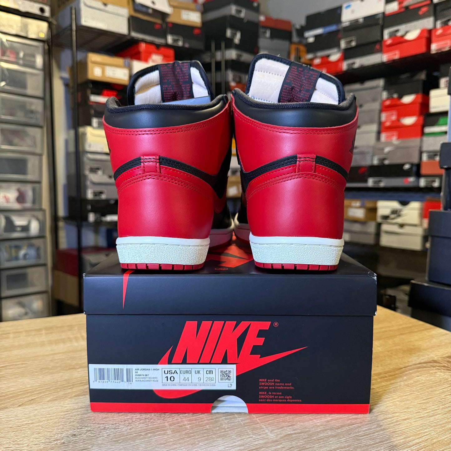 Size 10 - AJ 1 Retro '85 OG 2025 High Bred / Banned