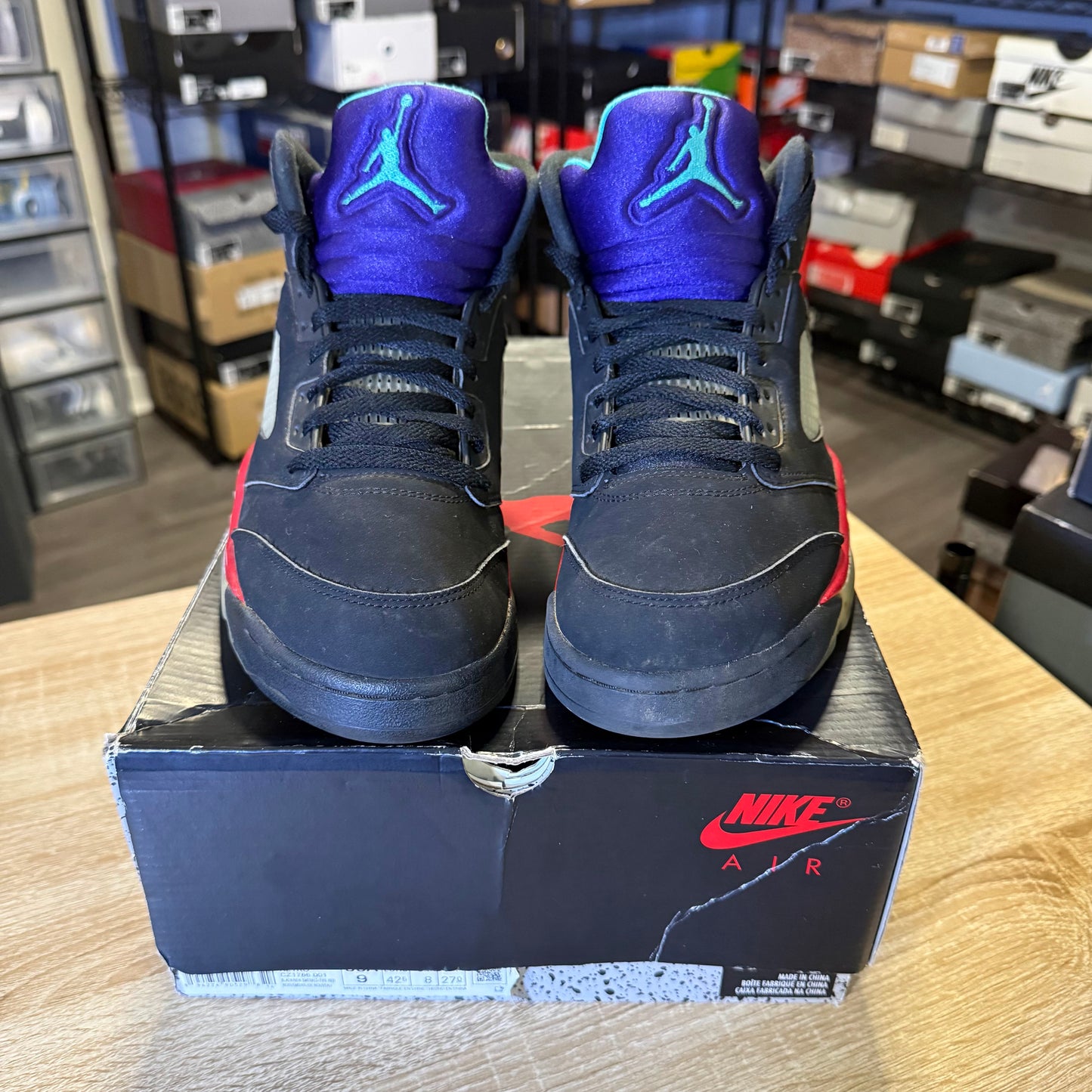 Size 9 - AJ 5 Top 3