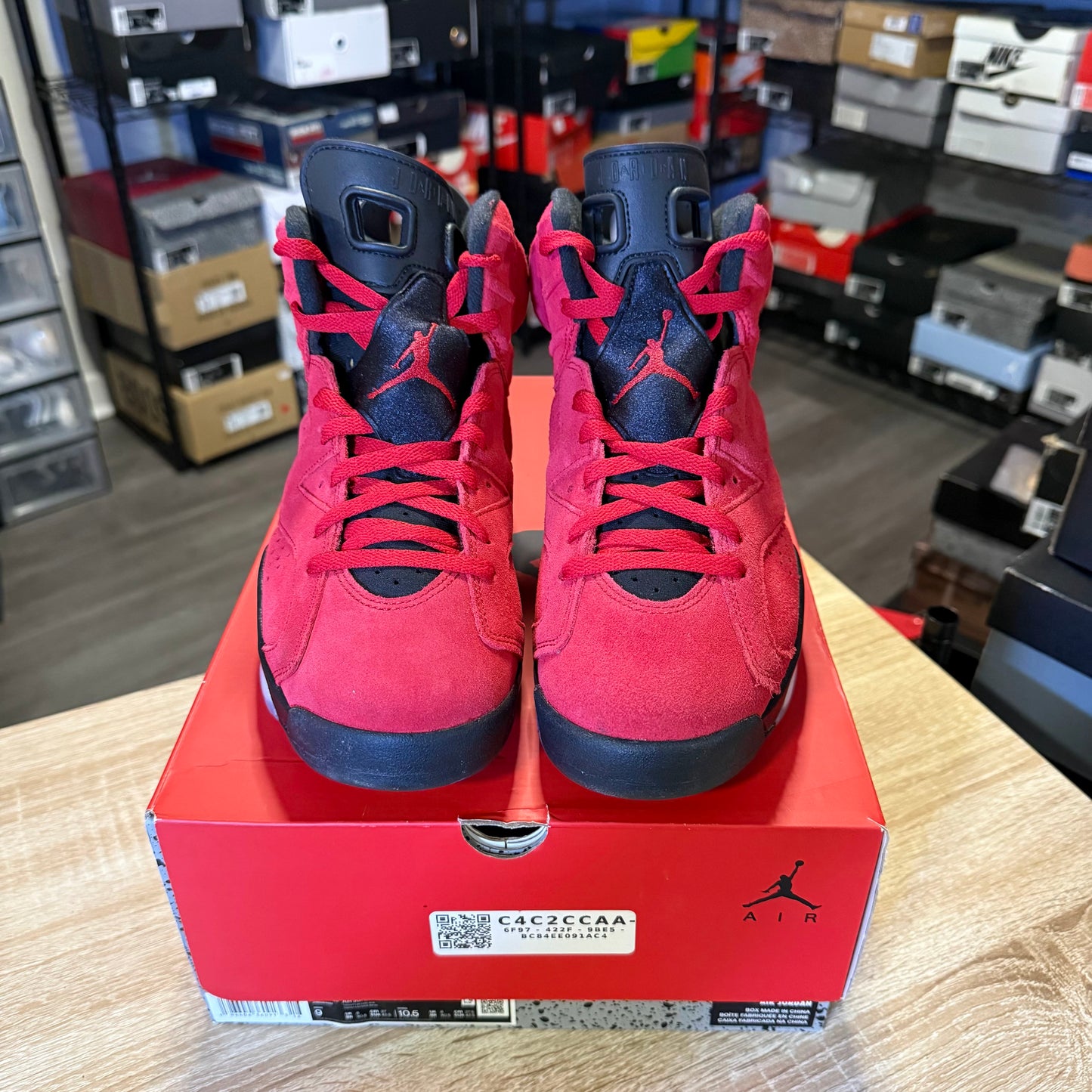 Size 9 - Air Jordan 6 Retro Toro Bravo