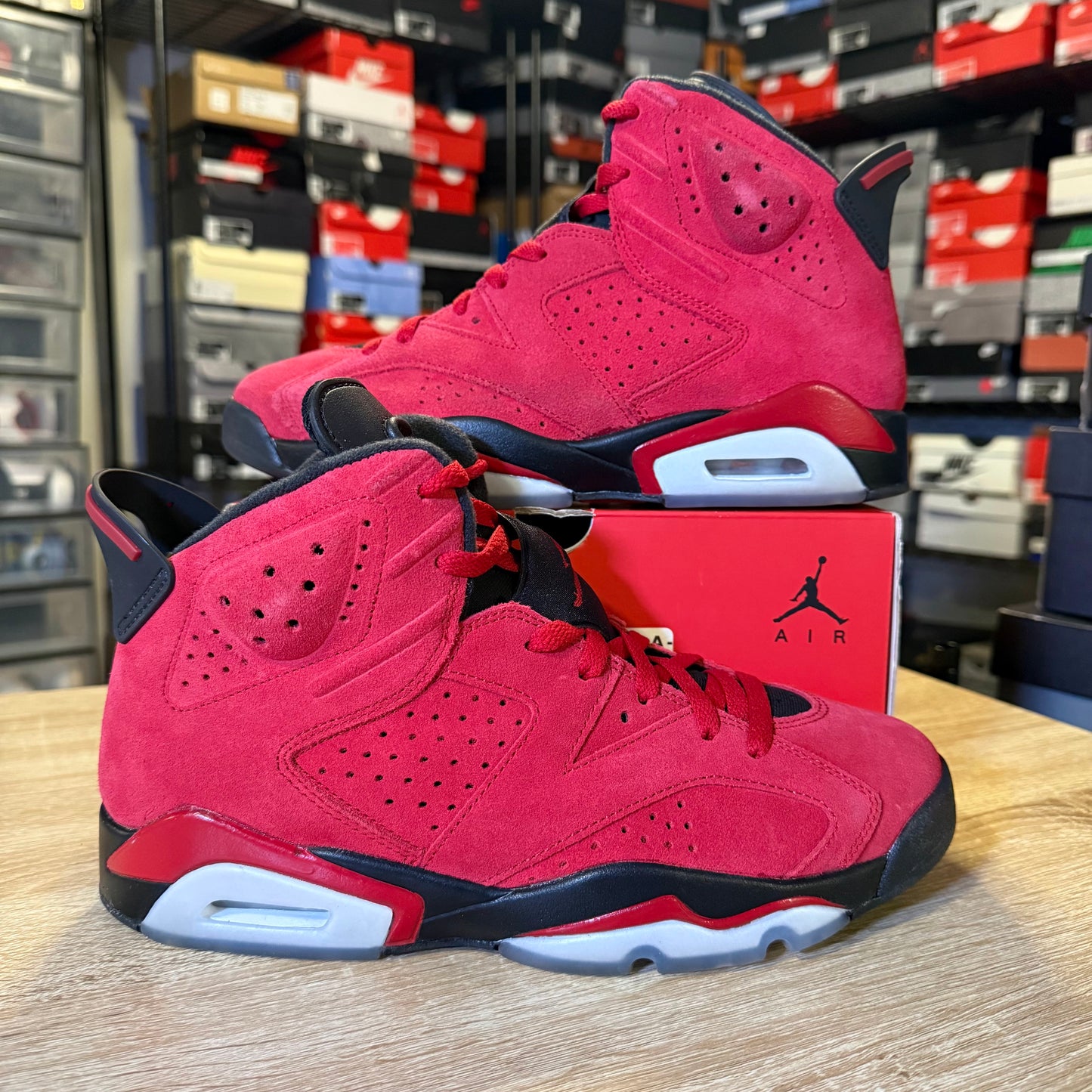 Size 9 - Air Jordan 6 Retro Toro Bravo