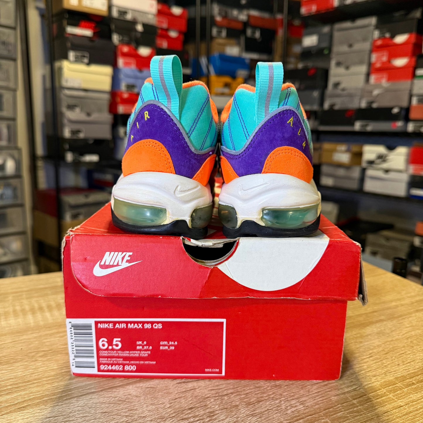 Size 6.5 - Air Max 98 Cone