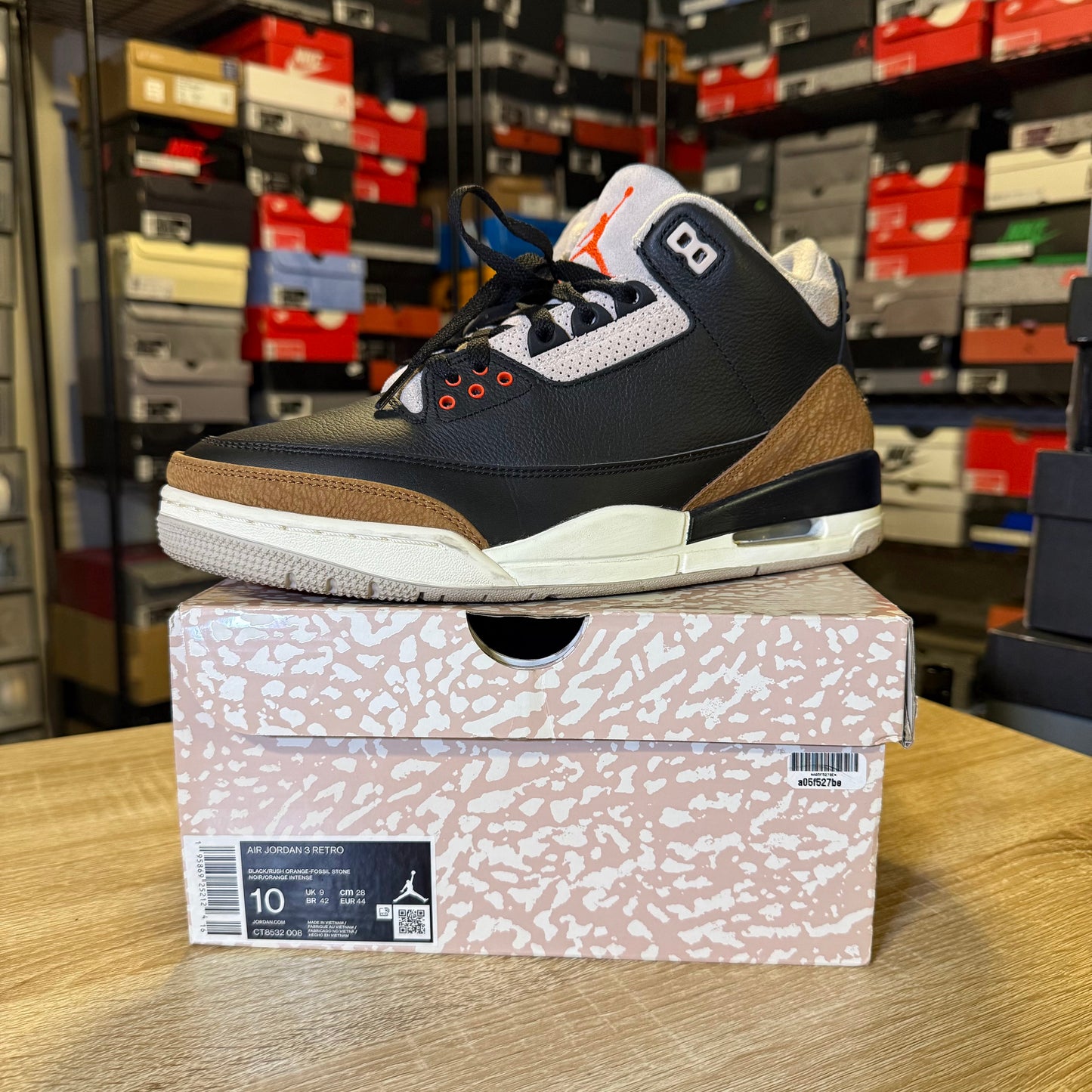 Size 10 - AJ 3 Desert Elephant
