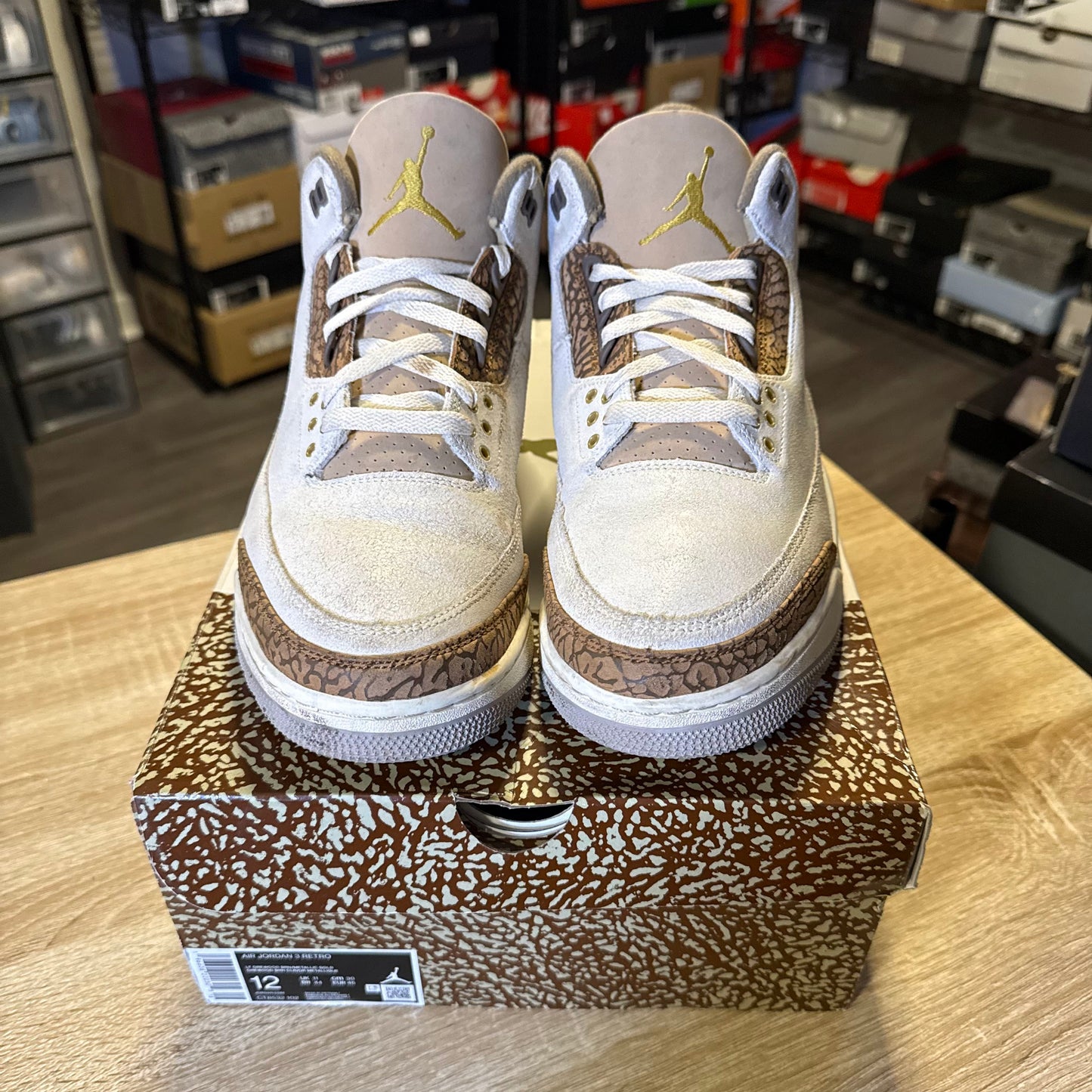 Size 12 - AJ 3 Palomino