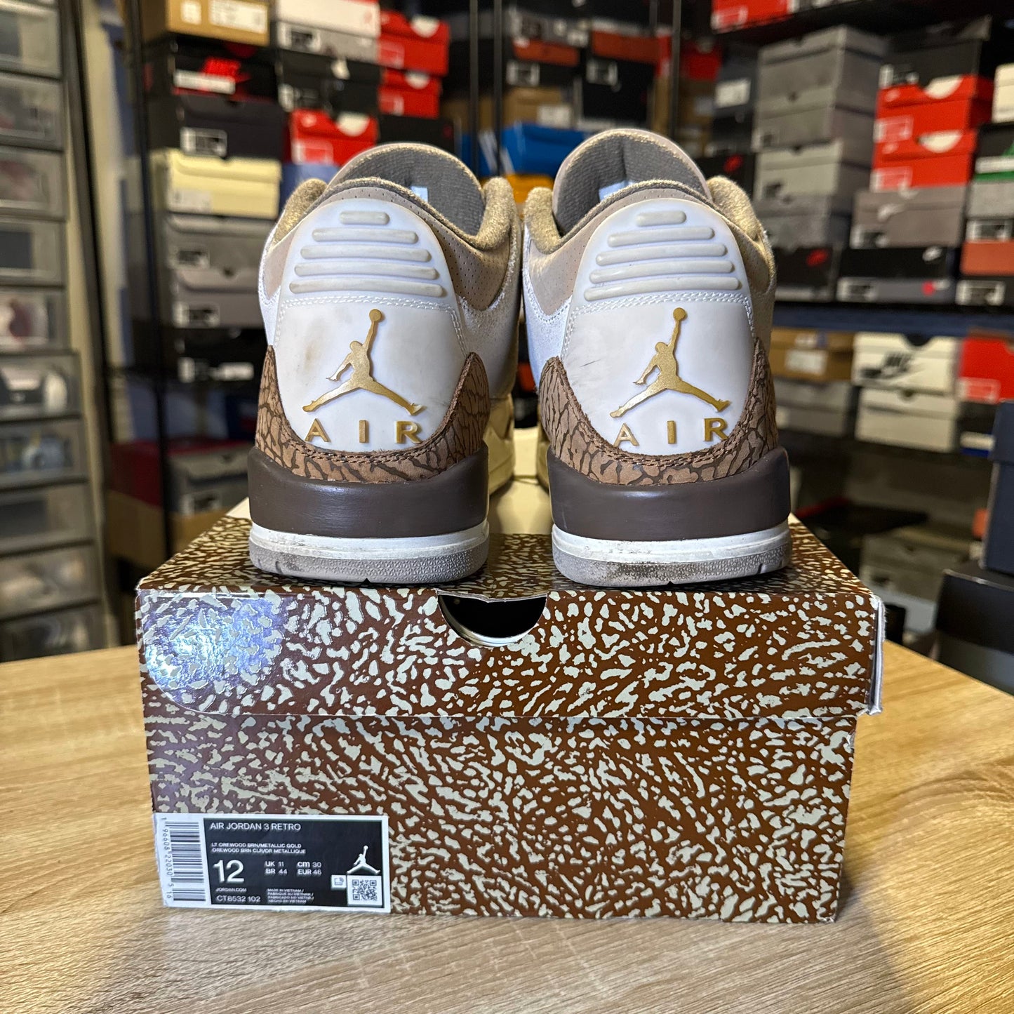 Size 12 - AJ 3 Palomino