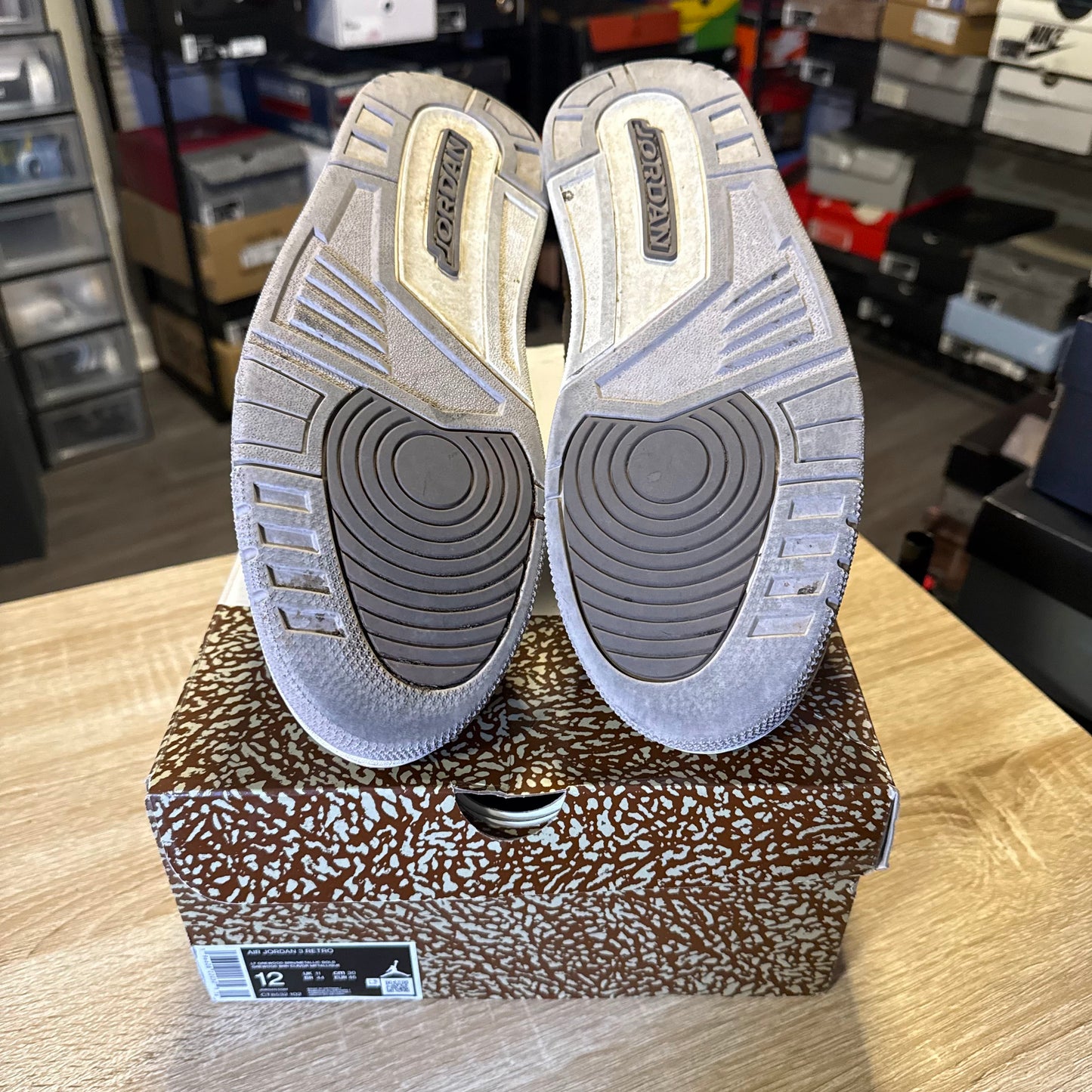 Size 12 - AJ 3 Palomino