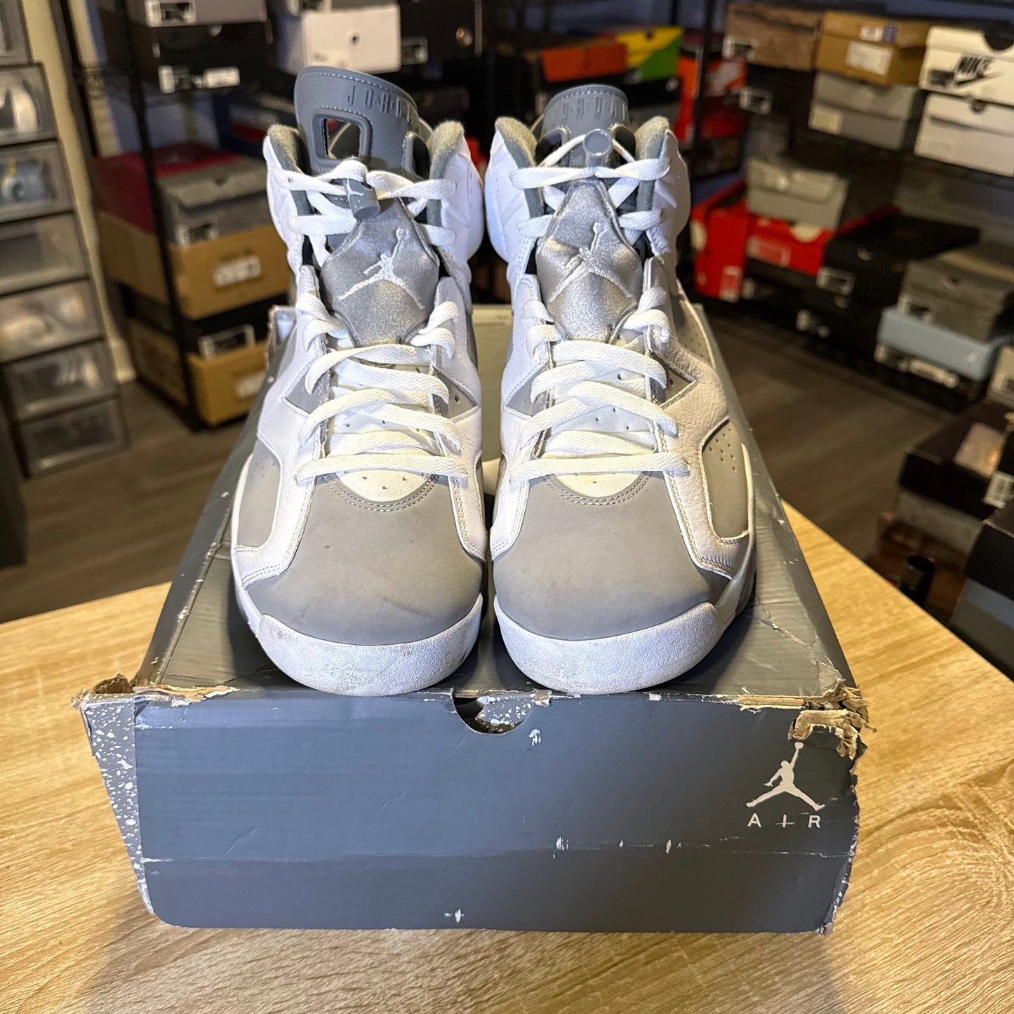 Size 12 - AJ 6 Cool Grey