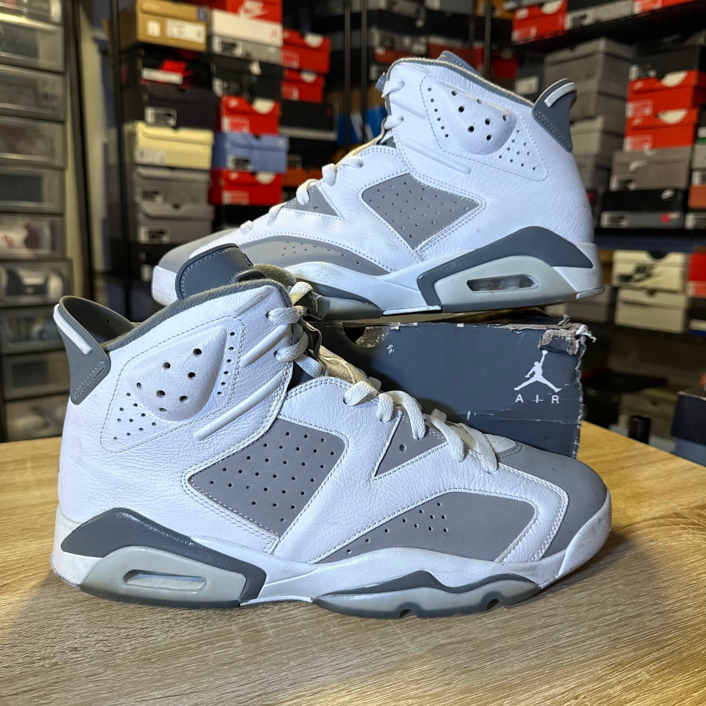 Size 12 - AJ 6 Cool Grey