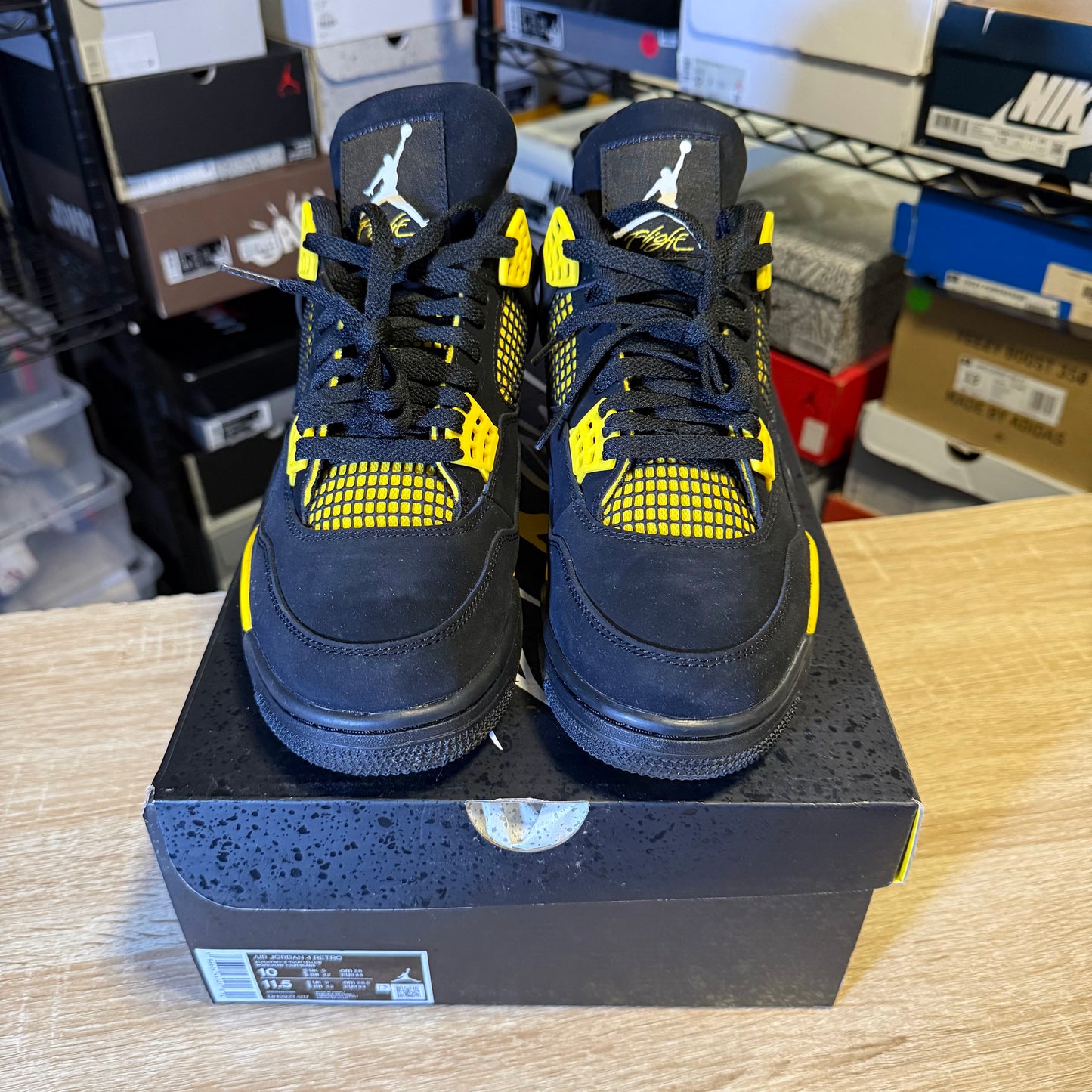 Size 10.5 - AJ 4 Thunder