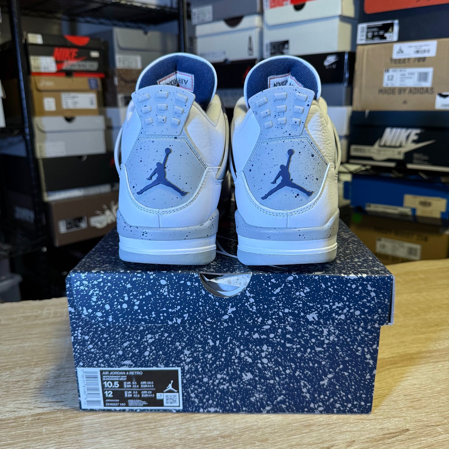 Size 10.5 - AJ 4 Midnight Navy