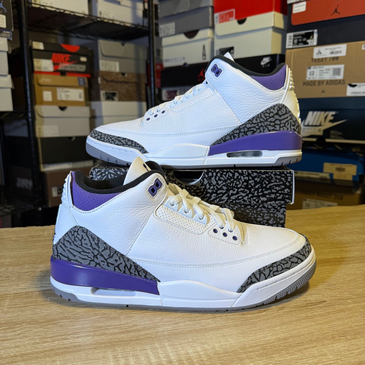Size 10.5 - AJ 3 Dark Iris