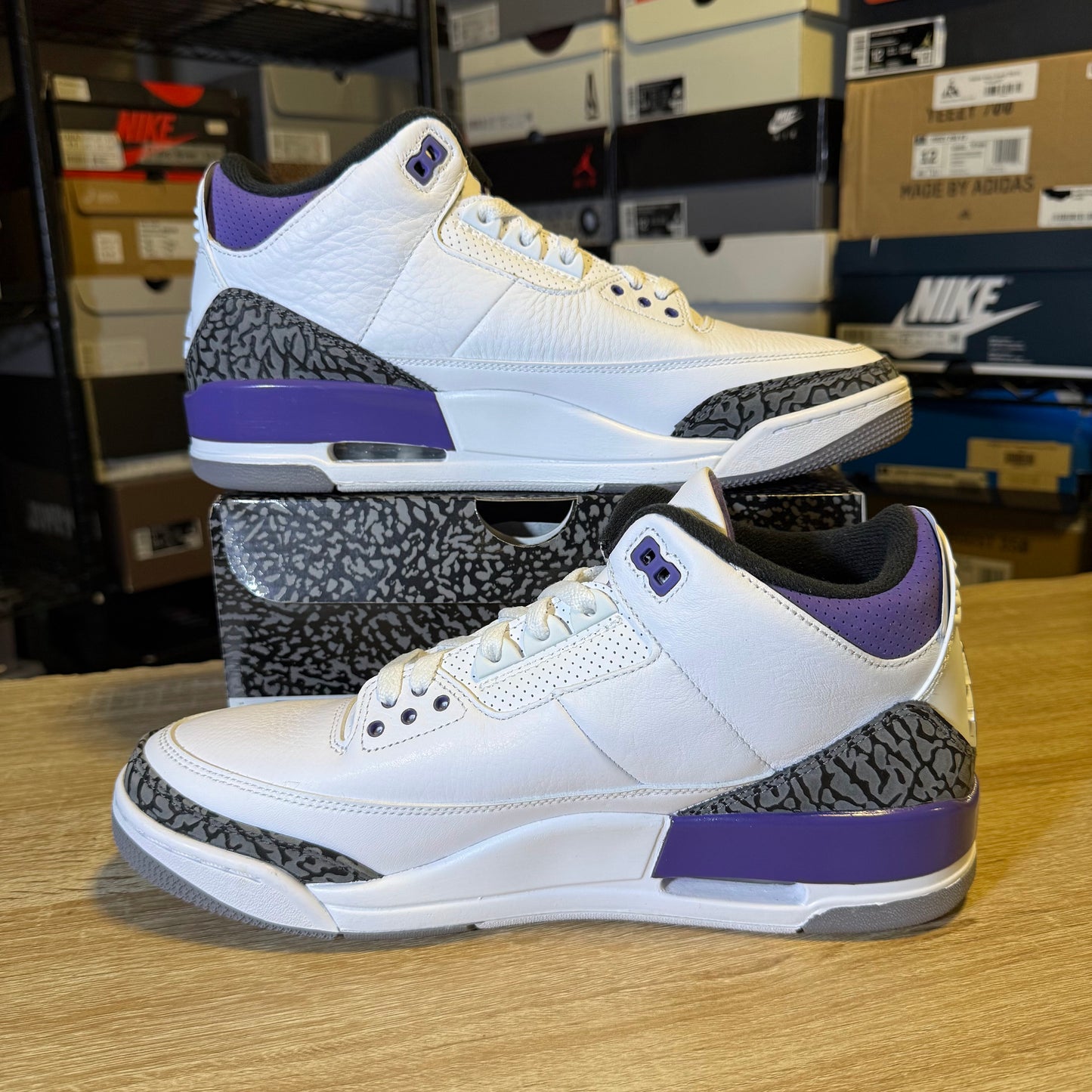 Size 10.5 - AJ 3 Dark Iris