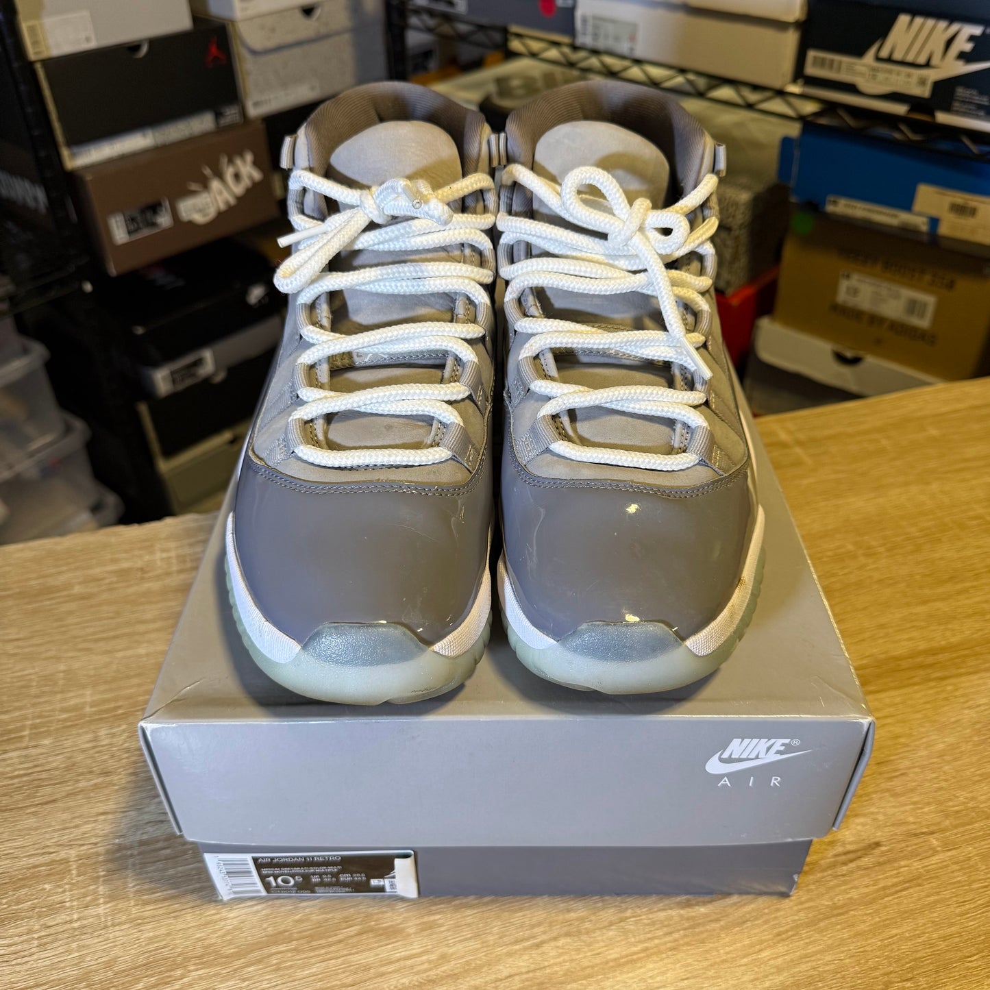 Size 10.5 - AJ 11 Cool Grey