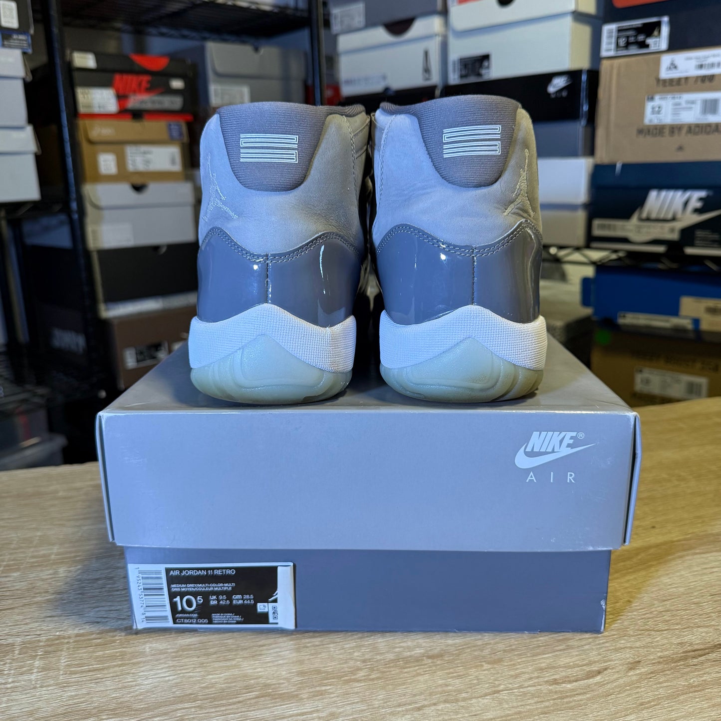 Size 10.5 - AJ 11 Cool Grey