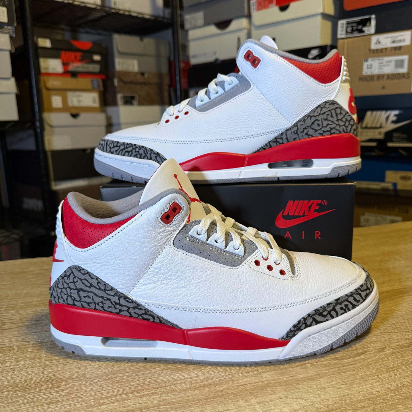 Size 10.5 - AJ 3 Fire Red