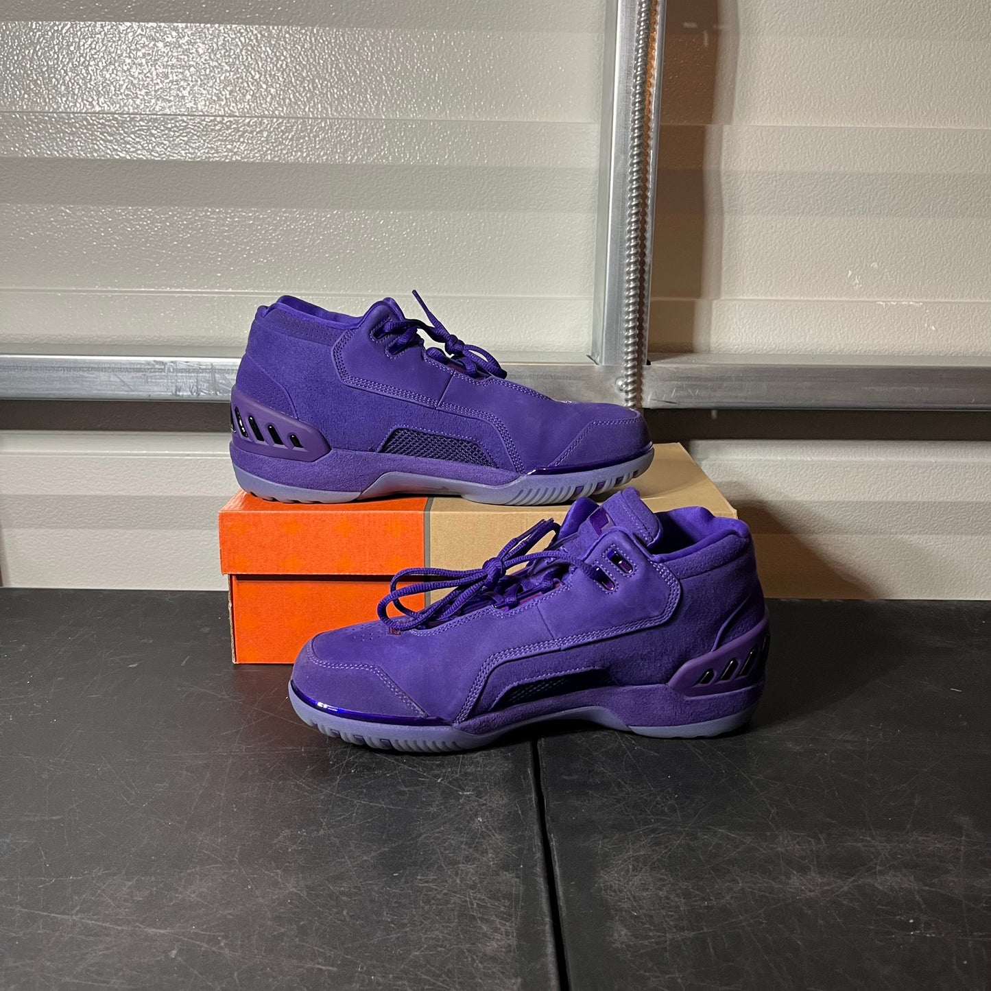 Size 8.5 - LeBron Air Zoom Court Purple