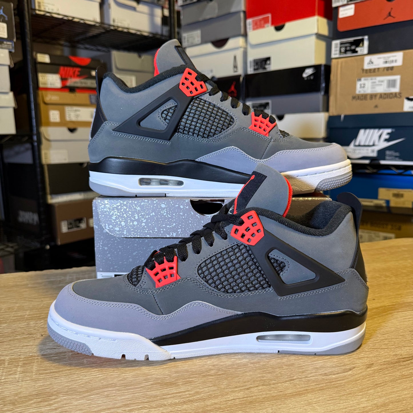 Size 10.5 AJ 4 Infrared