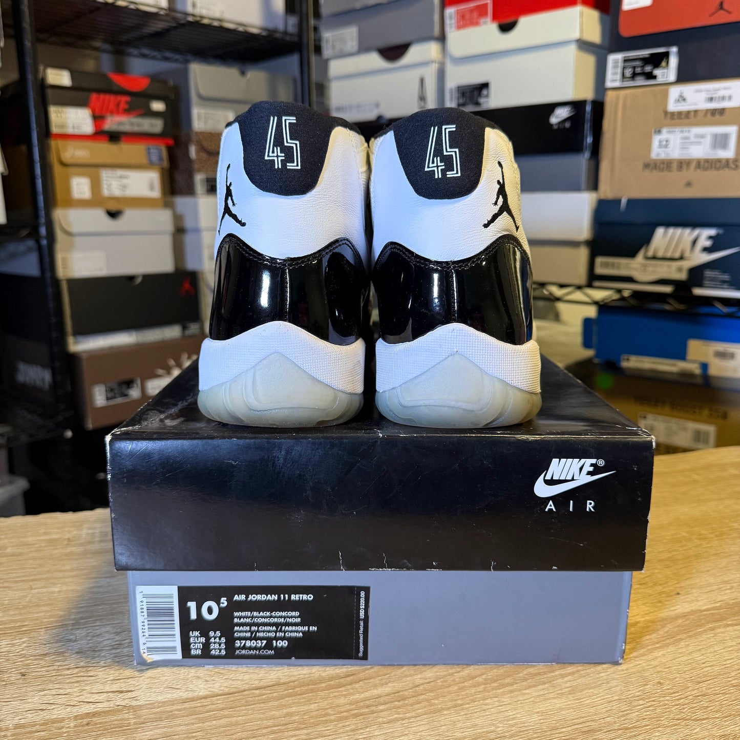 Size 10.5 - AJ 11 Concord