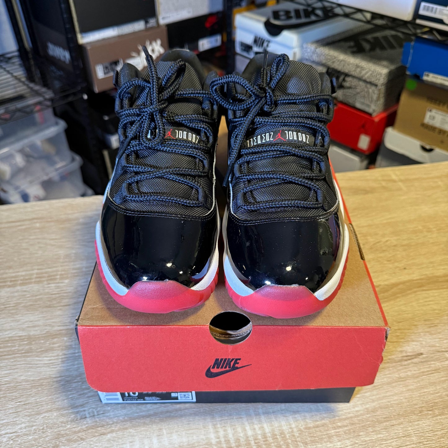 Size 10 - AJ 11 Low Bred