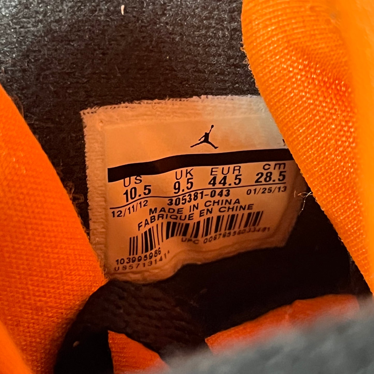 Size 10.5 - AJ 8 Phoenix Suns