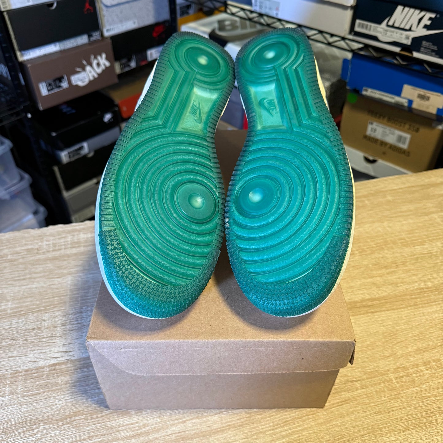 Size 14 - Nike Air Force 1 '07 Marina Blue
