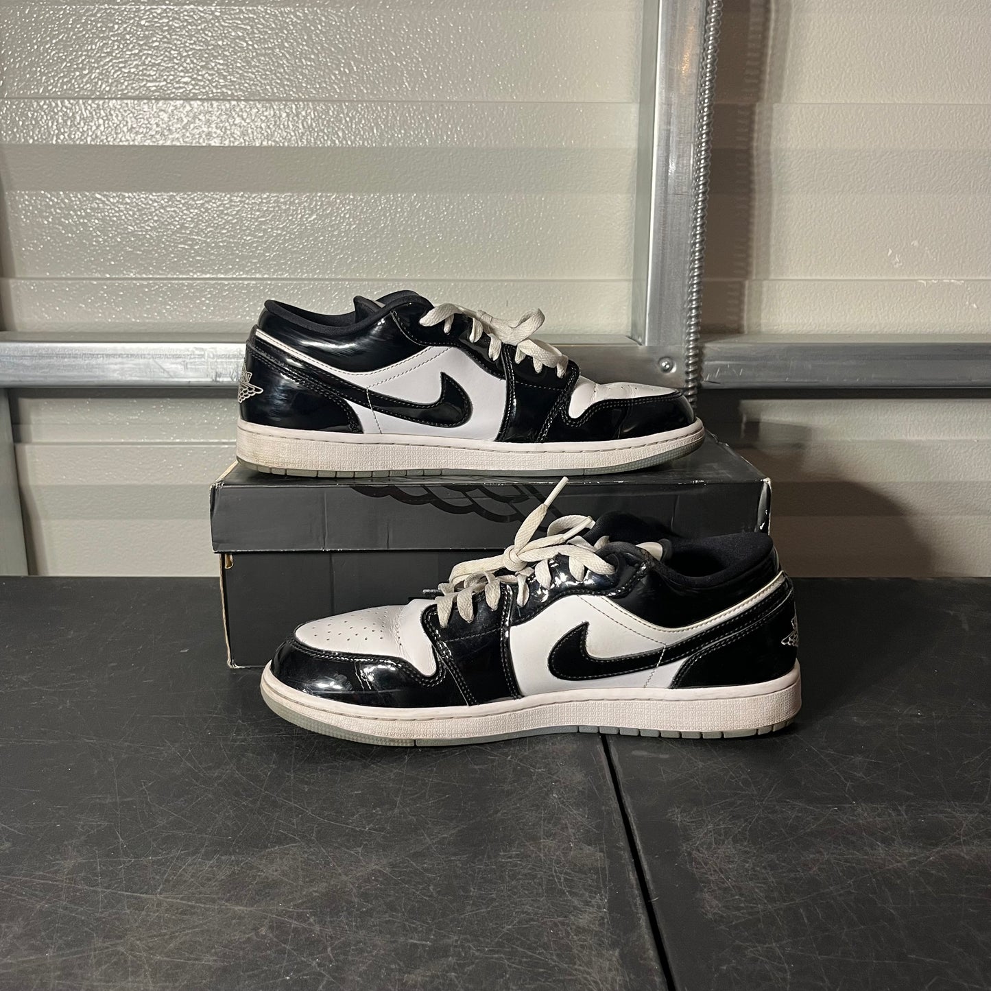 Size 11 - AJ 1 Low Black